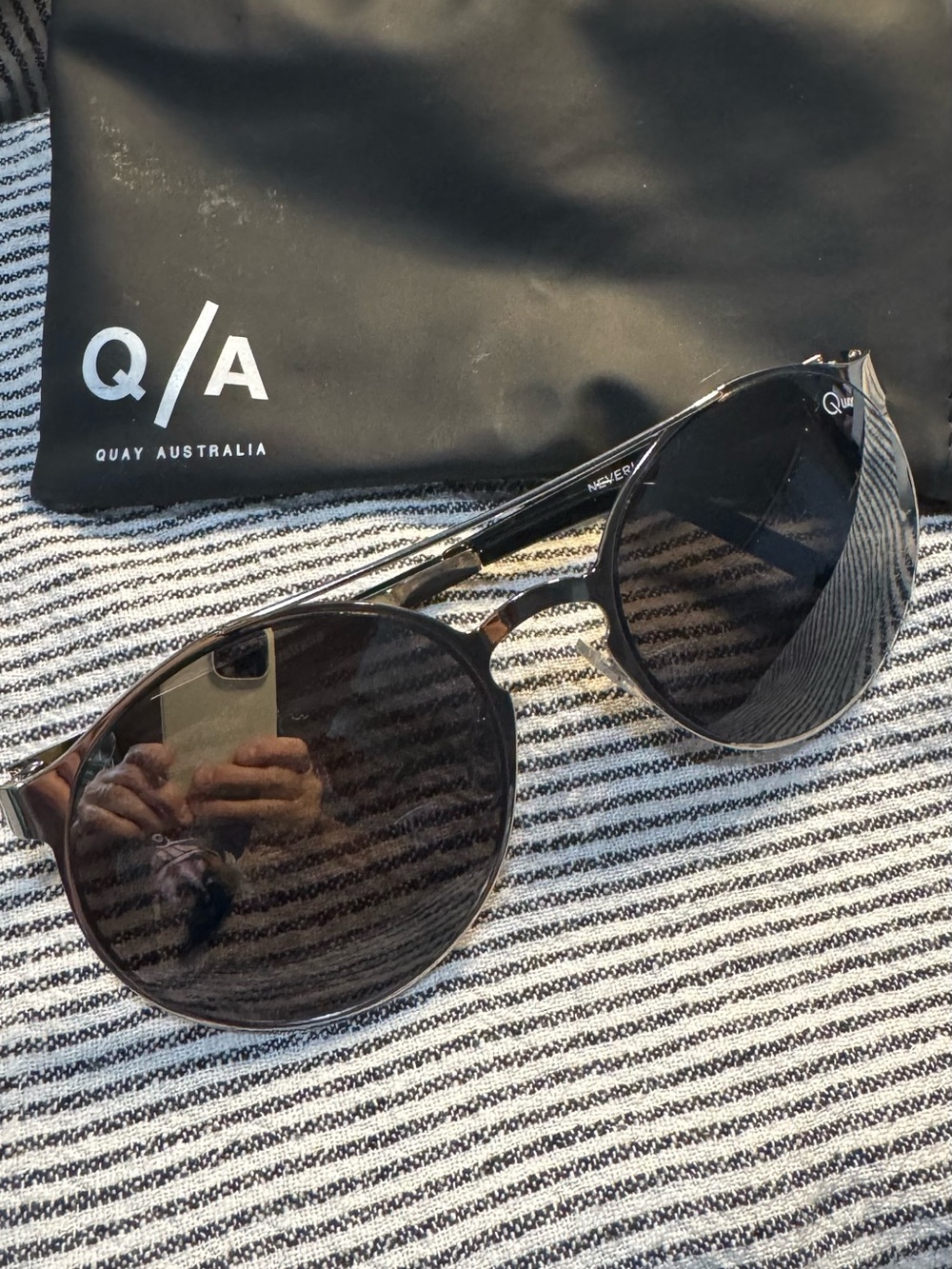 Quay Australia Brand Woman’s Aviator Sunglasses